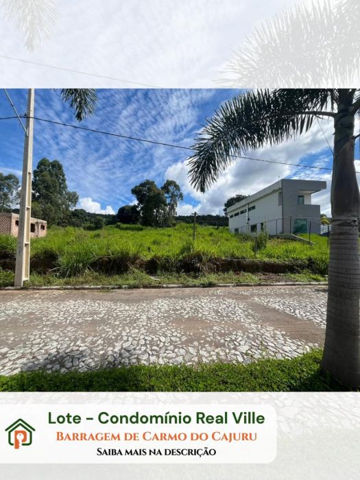 Lote - Venda - Condom�nio Real Ville - Carmo do Cajuru - MG